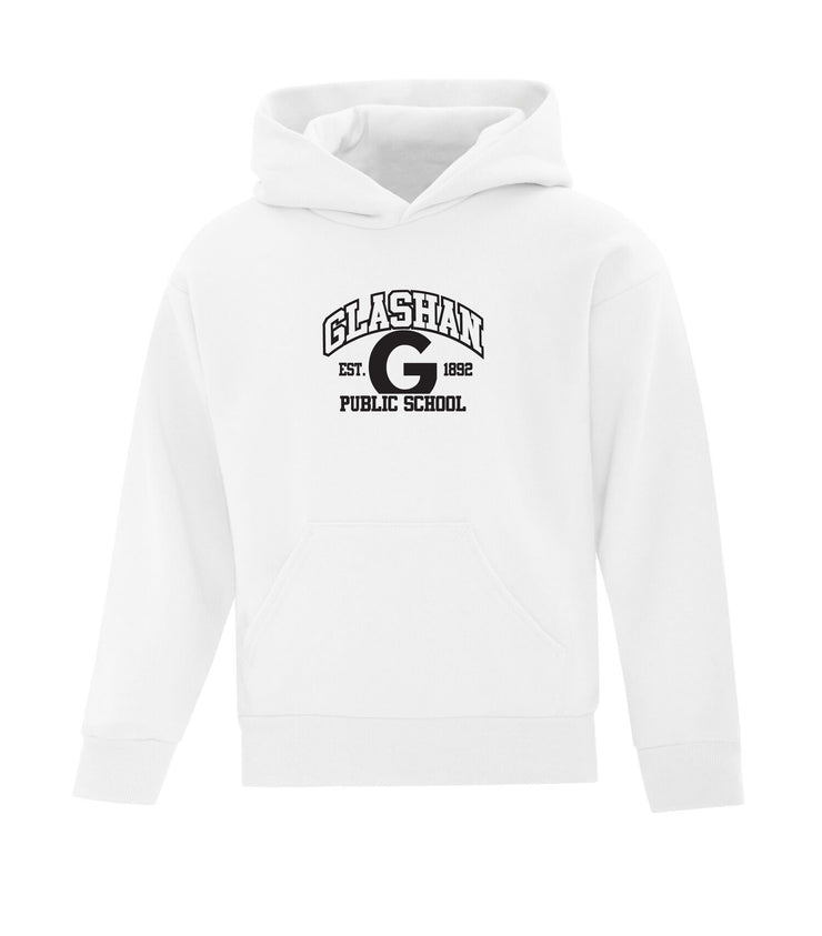 GLASHAN SPIRITWEAR - GLASHAN LOGO - ATC EVERYDAY FLEECE HOODIE
