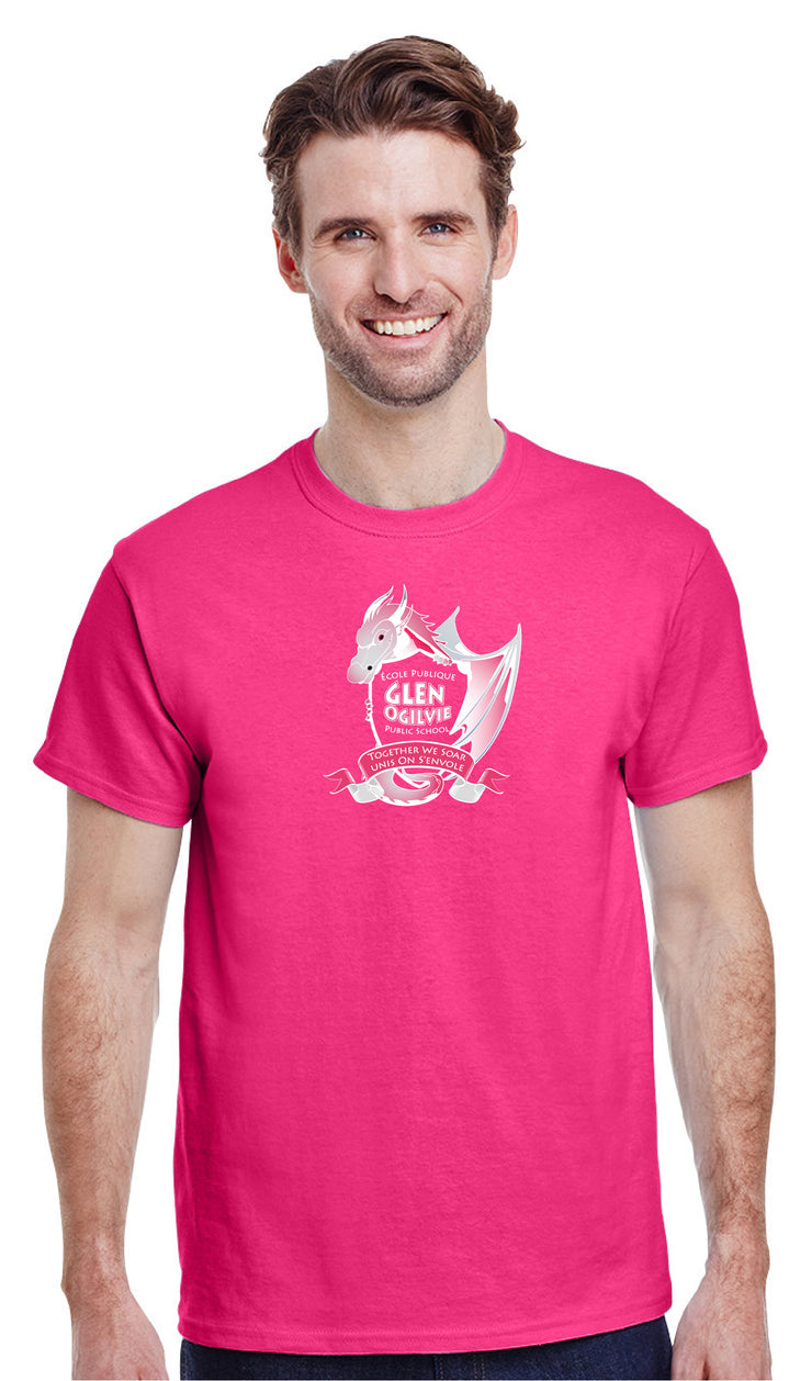 GLEN OGILVIE SPIRITWEAR- ADULT- GILDAN COTTON TEE