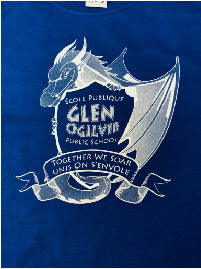 GLEN OGILVIE SPIRITWEAR- YOUTH- GILDAN HEAVY COTTON HOODIE