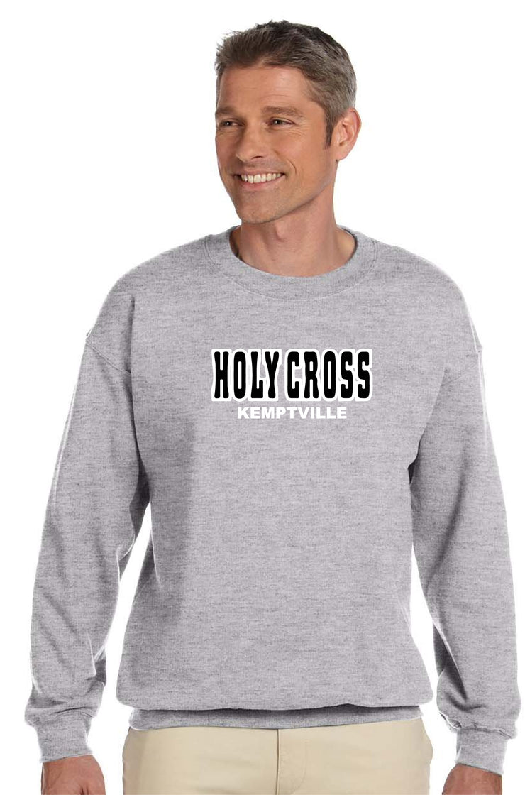 HOLY CROSS- ADULT GILDAN HEAVY BLEND CREWNECK SWEATSHIRT