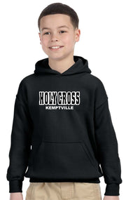 HOLY CROSS- YOUTH GILDAN HEAVY BLEND HOODED SWEATSHIRT