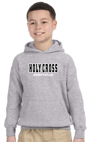 HOLY CROSS- YOUTH GILDAN HEAVY BLEND HOODED SWEATSHIRT