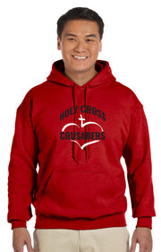 HOLY CROSS- ADULT GILDAN HEAVY BLEND HOODED SWEATSHIRT