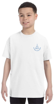 HOLY FAMILY SPIRITWEAR-LEFT CHEST PRINT-YOUTH-GILDAN COTTON TEE