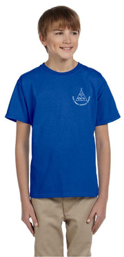 HOLY FAMILY SPIRITWEAR-LEFT CHEST PRINT-YOUTH-GILDAN COTTON TEE
