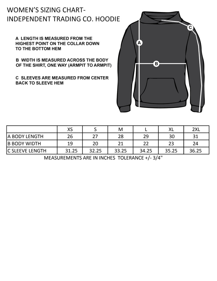 SMY STAFFWEAR- INDEPENDENT TRADING CO MIDWEIGHT HOODIE