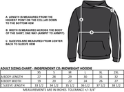 SWEATEQUITY - INDEPENDENT TRADING CO. MIDWEIGHT HOODIE
