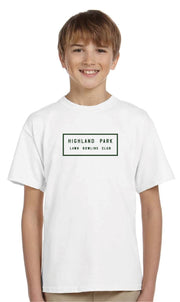 HIGHLAND PARK LAWN BOWLING CLUB MERCH - GILDAN COTTON TEE - YOUTH