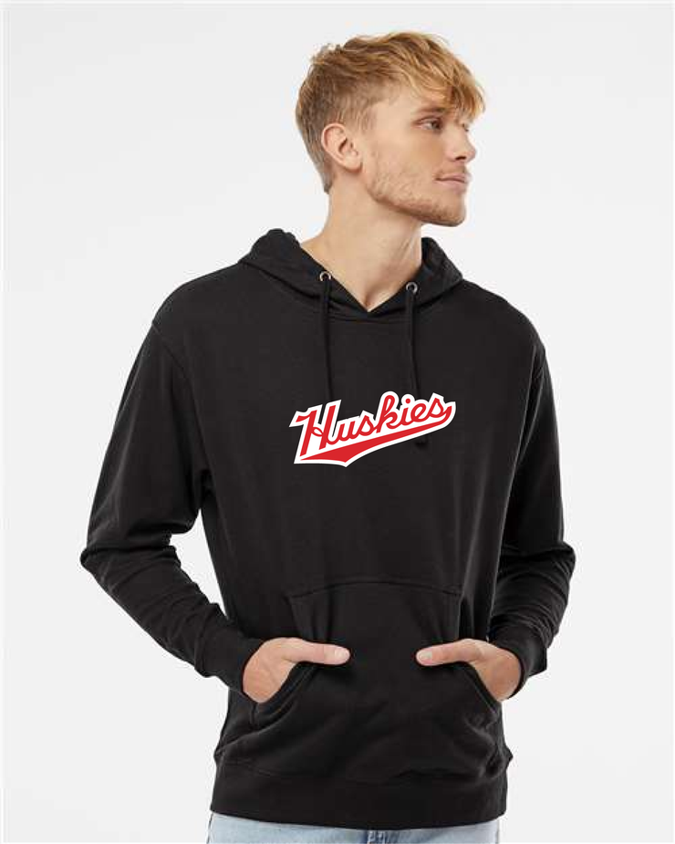 SACRED HEART STAFF WEAR - HUSKIES LOGO - INDEPENDENT TRADING CO HOODED SWEATSHIRT