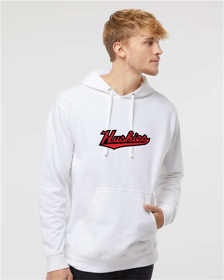 SACRED HEART STAFF WEAR - HUSKIES LOGO - INDEPENDENT TRADING CO HOODED SWEATSHIRT