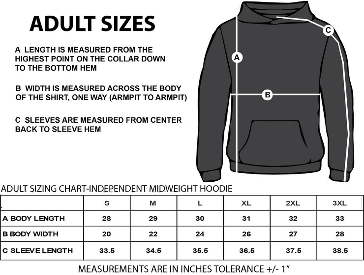 STFX SOCCER WEAR- INDEPENDENT TRADING CO MIDWEIGHT ADULT HOODIE