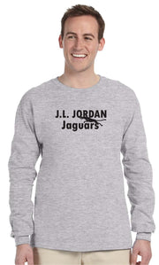 J.L. JORDAN SPIRITWEAR- ADULT- GILDAN COTTON LONGSLEEVE