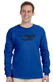J.L. JORDAN SPIRITWEAR- ADULT- GILDAN COTTON LONGSLEEVE