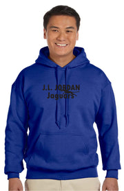 J.L. JORDAN SPIRITWEAR- ADULT- GILDAN HEAVY BLEND COTTON HOODIE