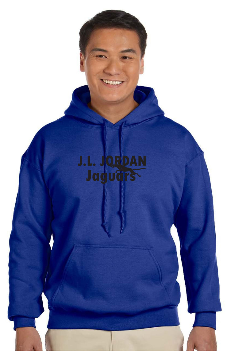 J.L. JORDAN SPIRITWEAR- ADULT- GILDAN HEAVY BLEND COTTON HOODIE