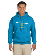 KAYAKING FOR CANCER- GILDAN COTTON HOODIE-ADULT