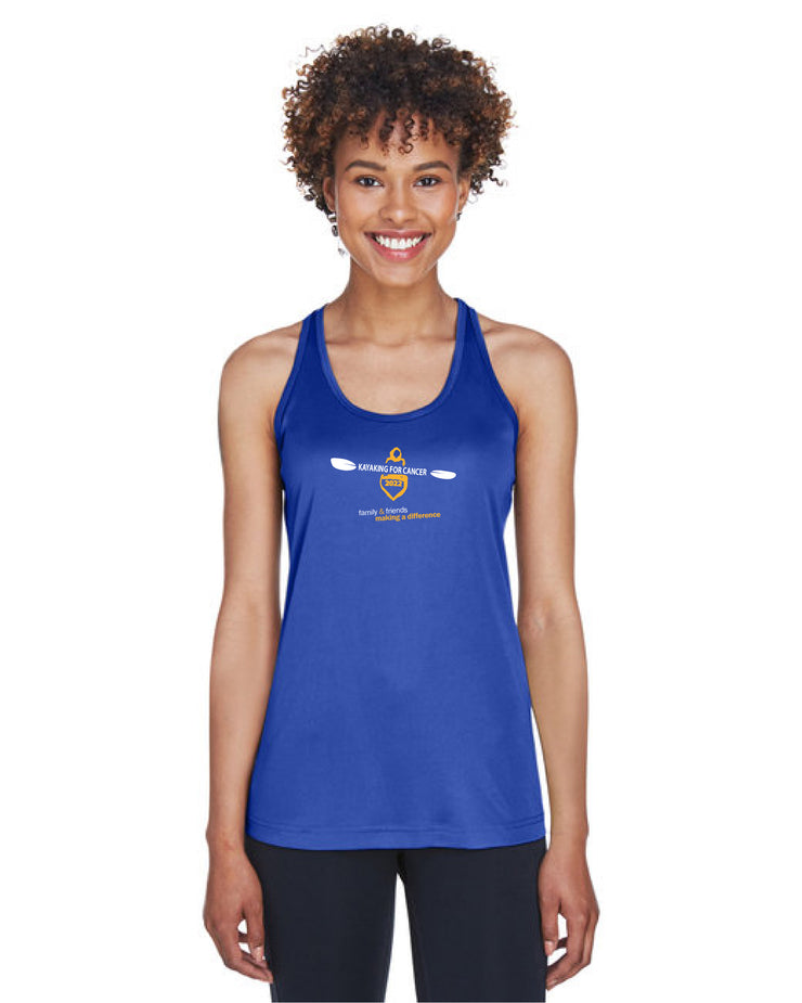 KAYAKING FOR CANCER - TEAM 365 PERFORMANCE TEE - LADIES