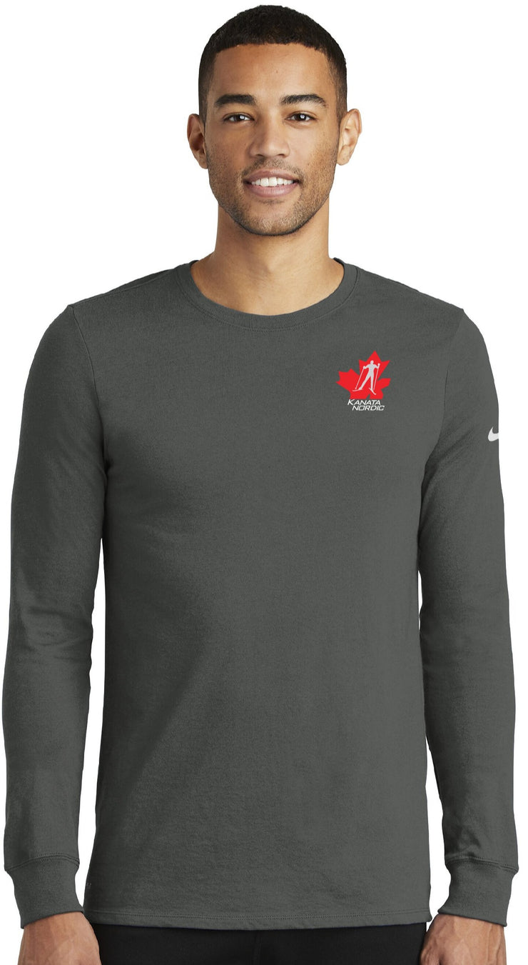 KNR CLUB MEMBERS- NIKE® Dri-FIT COTTON/POLY LONG SLEEVE TEE.