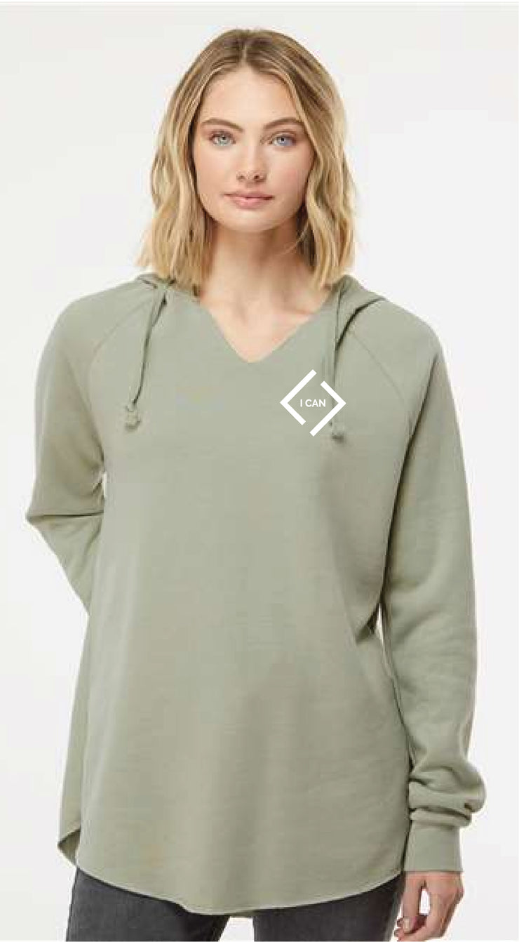 LIMITLESS LIVING - INDEPENDENT TRADING CO. CALIFORNIA WAVE HOODIE - LADIES