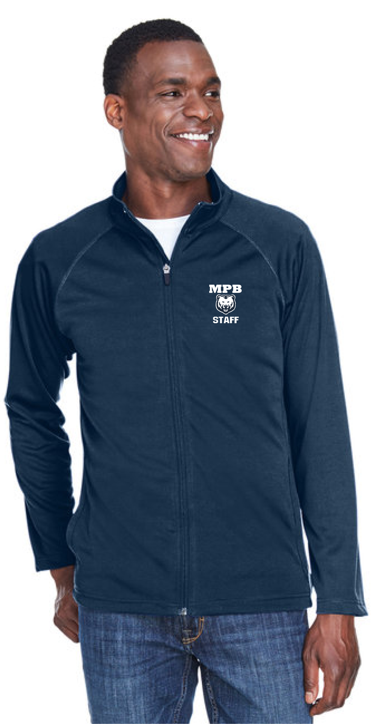 MPB STAFFWEAR - DEVON & JONES TECH-SHELL FULL-ZIP