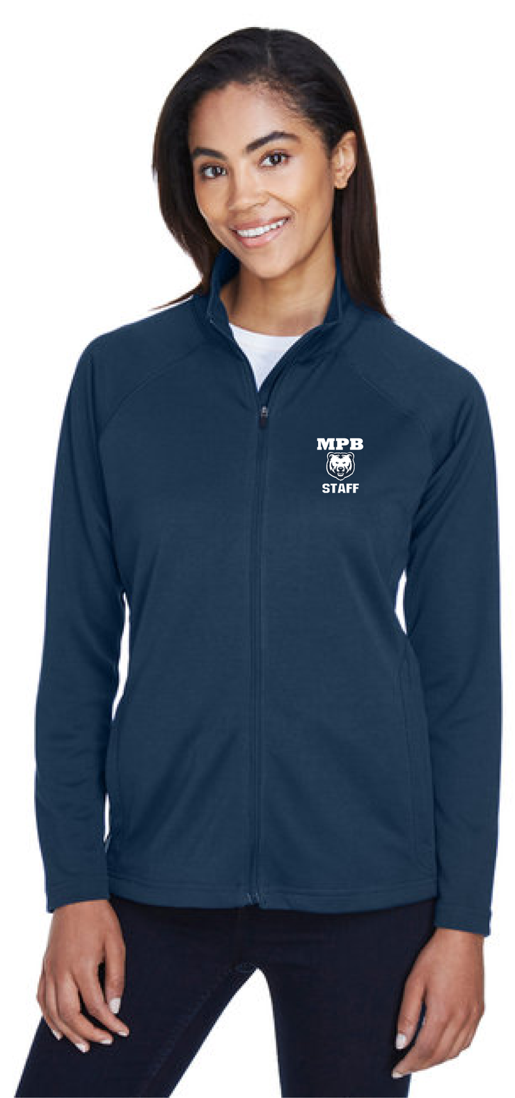 MPB STAFFWEAR - DEVON & JONES TECH-SHELL FULL-ZIP