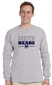 MPB SPIRITWEAR - GILDAN COTTON LONGSLEEVE - ADULT