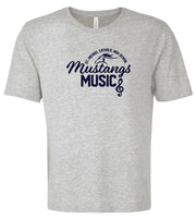 ST MICHAEL CATHOLIC HIGH SCHOOL MUSIC - STRAIGHT LOGO - ATC EUROSPUN TEE - ADULT