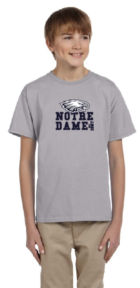 NOTRE DAME SPIRITWEAR - NOTRE DAME - GILDAN COTTON TEE - YOUTH