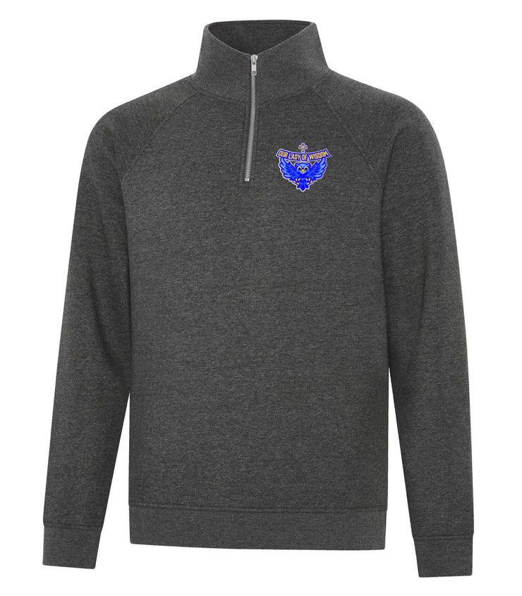 OUR LADY OF WISDOM STAFFWEAR - ATC ESACTIVE VINATGE 1/4 ZIP - ADULT
