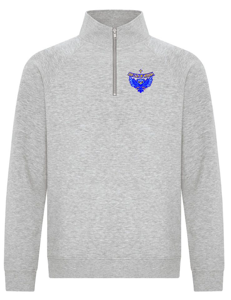 OUR LADY OF WISDOM STAFFWEAR - ATC ESACTIVE VINATGE 1/4 ZIP - ADULT