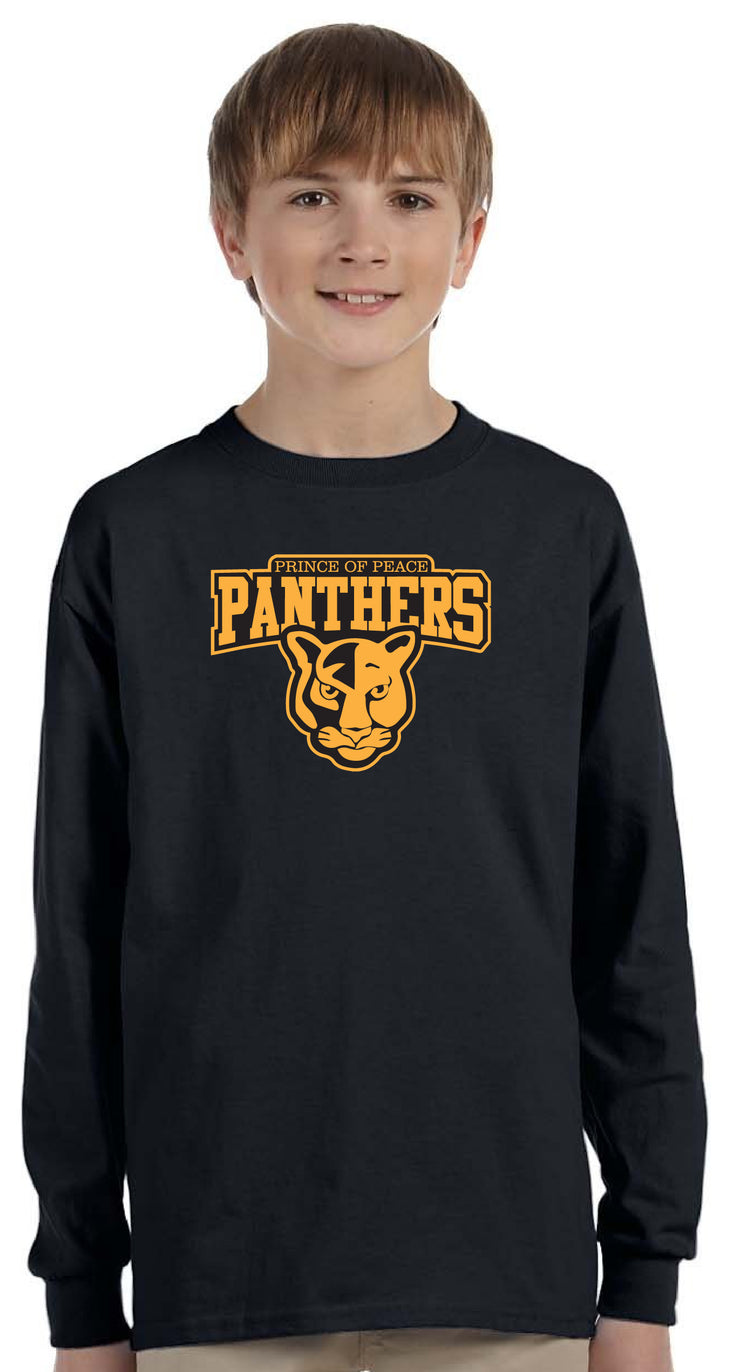PRINCE OF PEACE SPIRITWEAR - GILDAN COTTON LONGSLEEVE - YOUTH