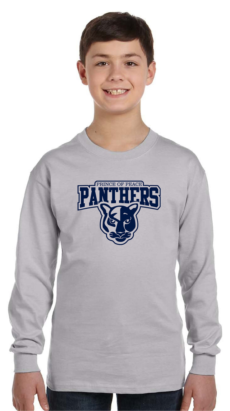 PRINCE OF PEACE SPIRITWEAR - GILDAN COTTON LONGSLEEVE - YOUTH