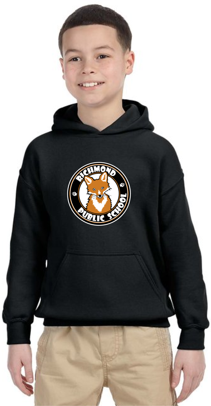 RICHMOND SPIRITWEAR - FULL FRONT - GILDAN HEAVY BLEND HOODIE