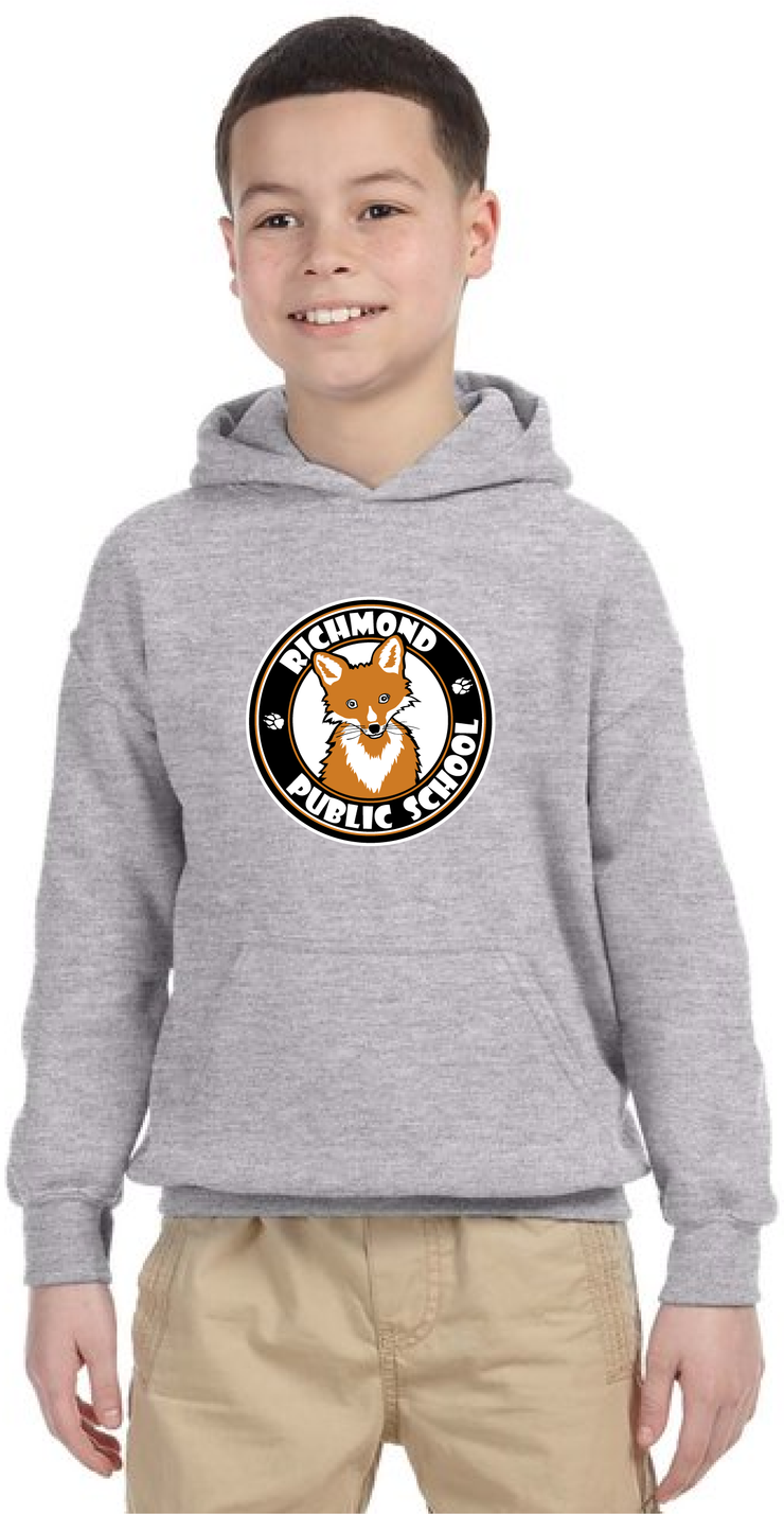 RICHMOND SPIRITWEAR - FULL FRONT - GILDAN HEAVY BLEND HOODIE