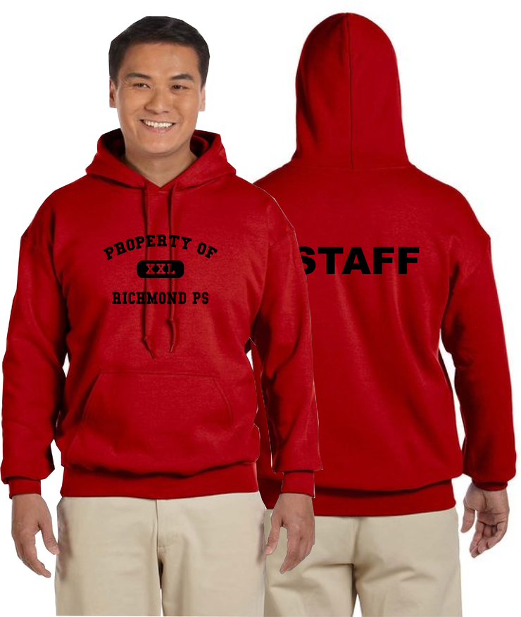 RICHMOND STAFFWEAR - PROPERTY OF - GILDAN HEAVY BLEND HOODIE