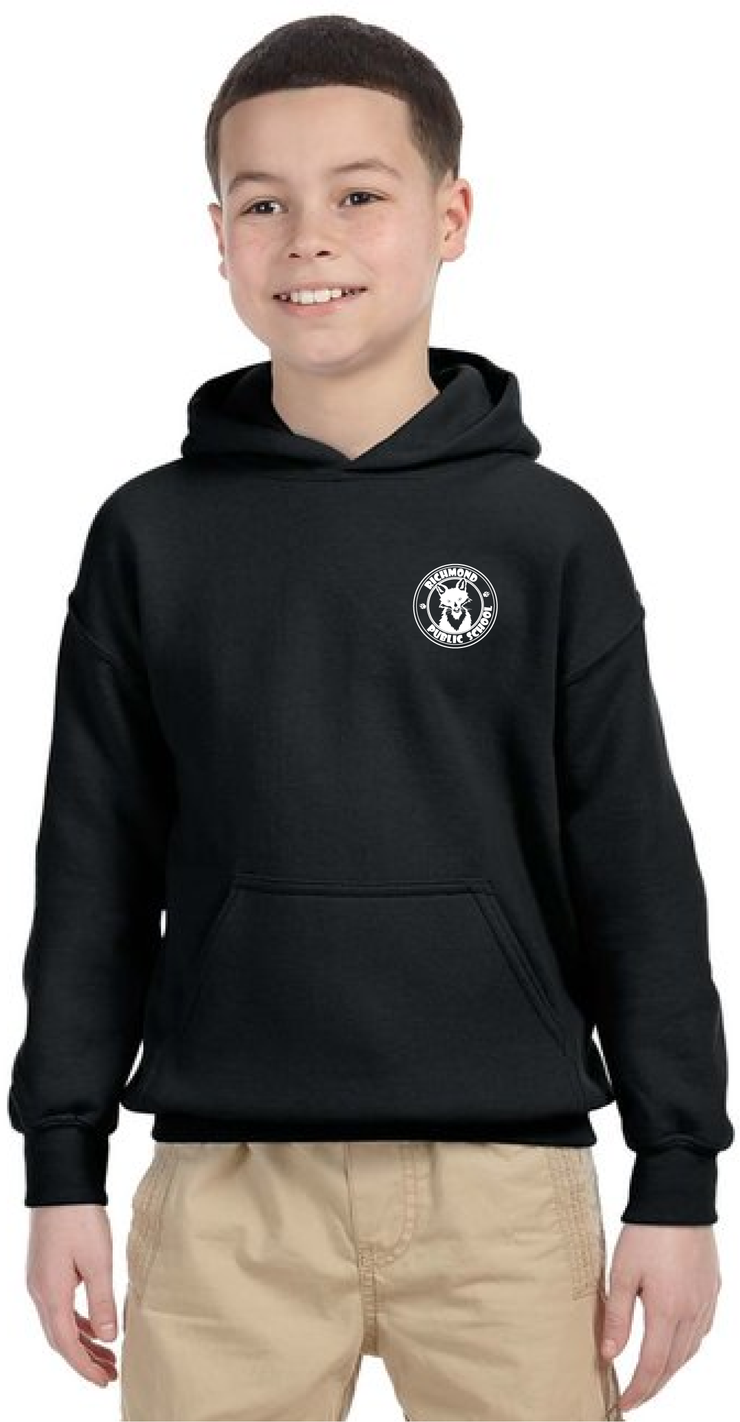 RICHMOND SPIRITWEAR - LEFT CHEST - GILDAN HEAVY BLEND COTTON HOODIE - YOUTH