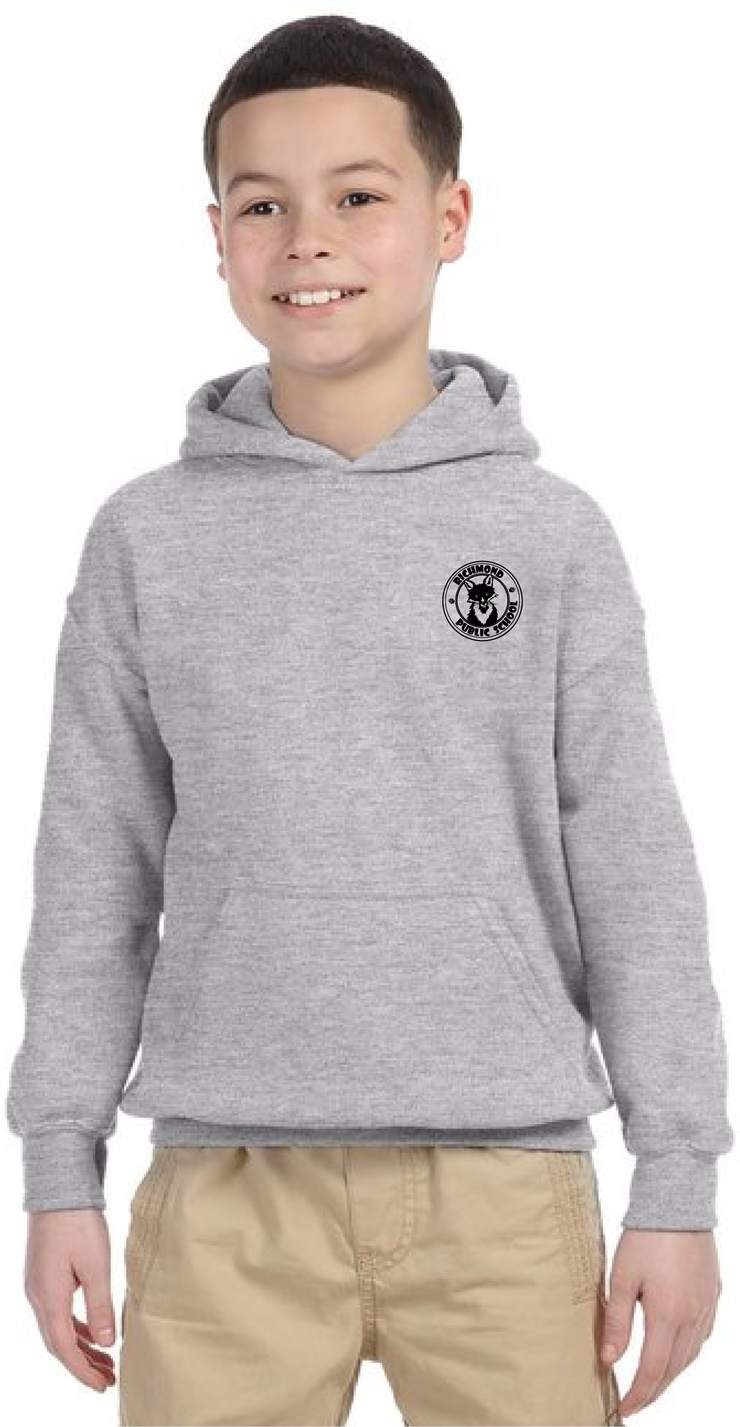 RICHMOND SPIRITWEAR - LEFT CHEST - GILDAN HEAVY BLEND COTTON HOODIE - YOUTH