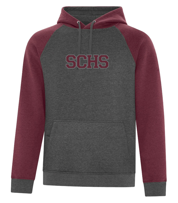 SOUTH CARLETON SPIRITWEAR- ADULT -ATC GAME DAY TWO TONE HOODIE