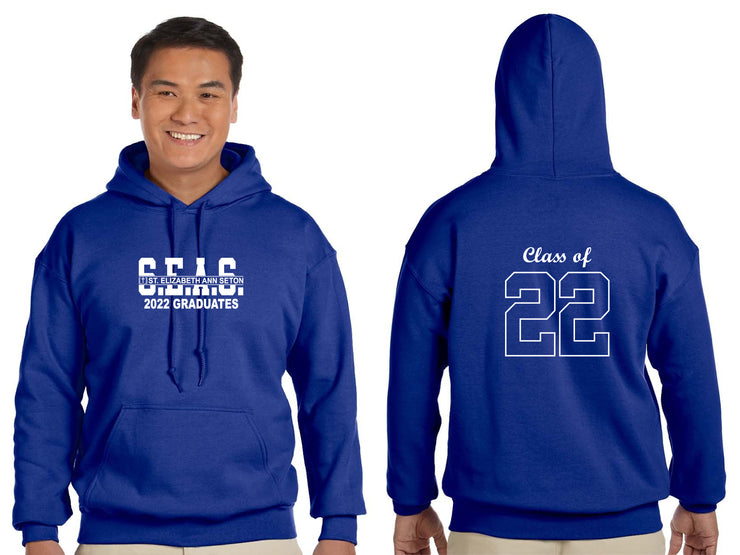 SEAS GRADWEAR - GILDAN HEAVY COTTON HOODIE - ADULT