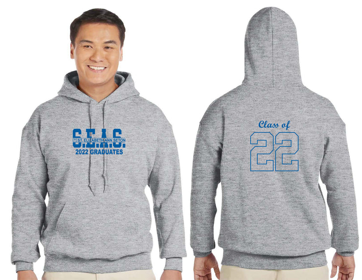 SEAS GRADWEAR - GILDAN HEAVY COTTON HOODIE - ADULT