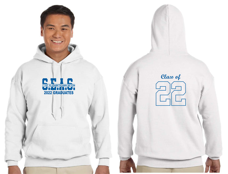 SEAS GRADWEAR - GILDAN HEAVY COTTON HOODIE - ADULT
