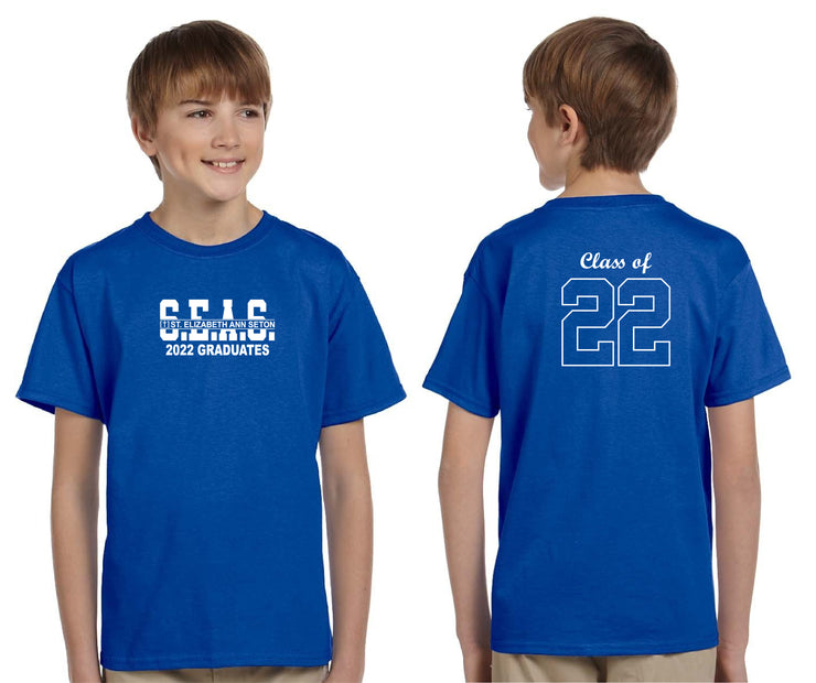 SEAS GRADWEAR - GILDAN COTTON TEE - YOUTH