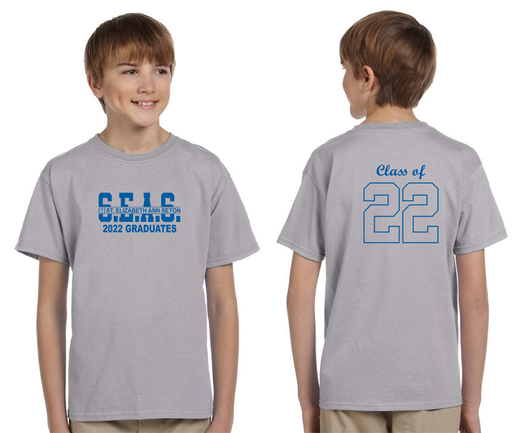 SEAS GRADWEAR - GILDAN COTTON TEE - YOUTH