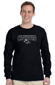 STFX SPIRITWEAR - COYOTES PRINT - GILDAN HEAVY COTTON LONGLSEEVE - ADULT