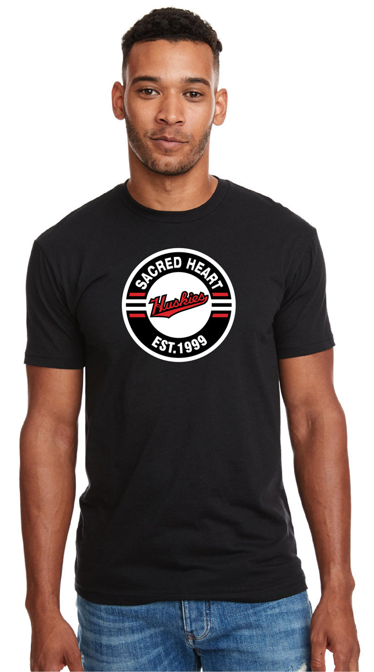 SACRED HEART STAFF WEAR - CIRCLE LOGO - NEXT LEVEL RINGSPUN TEE