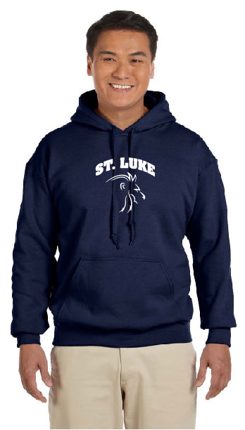 ST. LUKE OTTAWA SPIRITWEAR - ADULT - GILDAN COTTON HOODIE