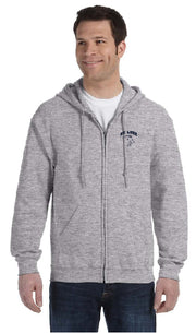 ST. LUKE OTTAWA SPIRITWEAR - ADULT - GILDAN HEAVY BLEND ZIPPED HOODIE