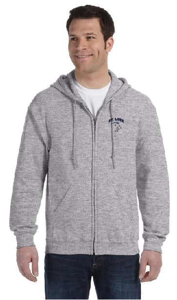 ST. LUKE OTTAWA SPIRITWEAR - ADULT - GILDAN HEAVY BLEND ZIPPED HOODIE