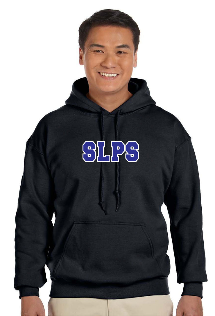 STEPHEN LEACOCK STAFFWEAR - SLPS PRINT - GILDAN HEAVY BLEND HOODIE - ADULT