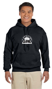 ST. MARTIN DE PORRES SPIRITWEAR - CIRCLE LOGO - GILDAN COTTON HOODIE - ADULT
